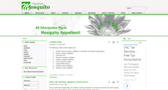 Desktop Screenshot of mosquitorepellant.com