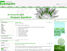 Tablet Screenshot of mosquitorepellant.com